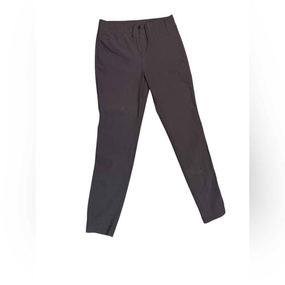 Joseph Ribkoff Women’s Zipper Front Skinny Pant Grey Size 10